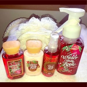 Travel size Winter Candy Apple set